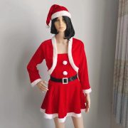 2023 New Christmas Performance Costume Adult Female Stage Show Outfit Elegant Classic Design For Holiday Performances - Image 3