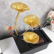 Creative Waterwheel Money Attracting Flowing Water Fountain Ornament for Living Room Office Feng Shui Decoration Source Factory Wholesale - Image 5
