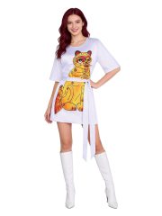 Adult ABBA Disco Stage Performance Costume 70s Retro Outfit for Halloween Role-play Cross-Border Cultural Exchange - Image 4