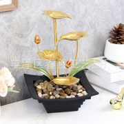 Home Decor Cross-Border New Style Flowing Water Fountain Ornament for Entrance Living Room TV Cabinet Wealth Attracting Decoration - Image 3