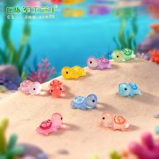 Customizable Decorative Resin Ornament Night Light Small Turtle Aquarium Decoration DIY Desktop Miniature Landscape Accessory - Image 2