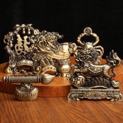 Crab Home Decoration Metal Craftwork Customized Metal Medal Badge for Desktop Tea Pet Decoration Wealth Attraction Symbol - Image 2