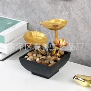 Home Decor Wealth Attracting Small Flowing Water Fountain Ornament Office Craftsmanship Waterfall Desk Top Fountain Feng Shui Decor - Image 4