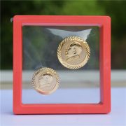 Gold Toothed Chest Badge Custom Metal Medal Badge Chairman Mao Zedong Commemorative Emblem Collectible Award Transparent Red Box - Image 4