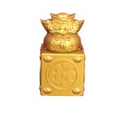 New Custom Metal Medal Badge Square Money Bag Seal Office Decorations Home Living Room Bar Opening Gifts Metal Crafts - Image 5