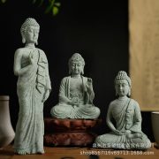 Customizable Decorative Ornament Creative Zen Style Resin Craftwork Fish Tank Aquarium Landscape Chinese Tea Pet Home Decoration - Image 2