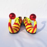 Adult Stage Performance Costume Harlequin Clown Shoe for Magic Show Performance Funny Round Head Clown Outfit for Children and Adults - Image 4
