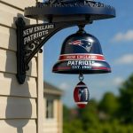 Customizable Decorative Resin Ornament Vintage American Country Garden Theme Team Sports Memorial Wall Hanging Doorbell