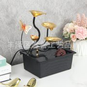 Cross-Border Decorative Wealth Attracting Flowing Water Fountain Ornament Perfect for Office Opening Gifts and Entrance Decoration - Image 3