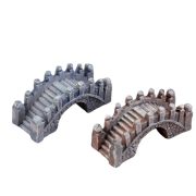 Customizable Resin Craft Ornament Miniature Landscape Decorative Courtyard Bridge Creative Artwork Home Decor Accessories - Image 6