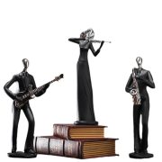 Nordic Modern Black Sports Figure Model Customizable Decorative Ornaments Home Decorations Living Room Personalized Displays - Image 5