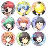 Custom Metal Medal Badge Anime Classroom Of The Elite Patch Chest Embroidery Design By Popular Request