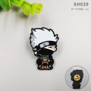 Custom Metal Medal Badge Cartoon Anime Characters Logo Design Road Fly Monkey King Naruto Cat Zinc Alloy Engraving