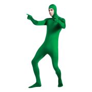 Halloween Cosplay Ninja Invisible Suit Face Exposure Black Clothes Performance Costume Adult Stage Show Invisible Outfit - Image 3