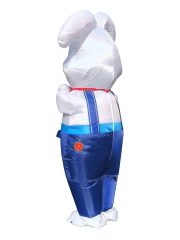 Inflatable Easter Rabbit Costume Cartoon Puppet Festival Party Activity Performance Props Adult Stage Performance Costume - Image 4