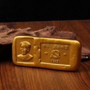 Antique Style Thick Gold Coin Simulation Gold Bar Ingot Gilded Commemorative Custom Metal Medal Badge Craftwork - Image 2
