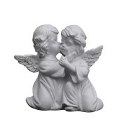 Nordic Cute Angel Couple Decorative Ornaments Customizable Resin Artwork for Living Room Entrance TV Cabinet Bar Home Decor - Image 6