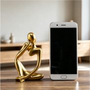 Abstract Resin Figurine Customizable Decorative Ornament for Living Room TV Cabinet Sample Room Desktop Artwork - Image 3