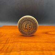 黄铜般若波罗密多心经 解压神器家居饰品摆件可转动指尖陀螺转转 - Image 2