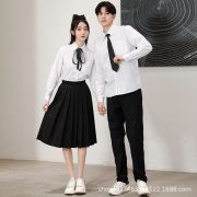 High School Student Chorus Poem Recitation Performance Costume School Style Adult Stage Performance Outfit Skirt Set - Image 4