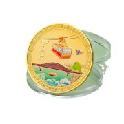Chongqing City Landmark Commemorative Coin fridge magnet souvenir creative small gift custom metal medal badge - Image 5