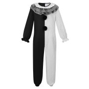 Adult Stage Performance Costume Harlequin 4cos Outfit Halloween Cosplay One-Piece Suit for Funny Horror Movies - Image 5