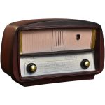 American Retro Style Resin Decorative Ornament Customizable Vintage TV Set Creative Gift Handmade Artwork Home Decor