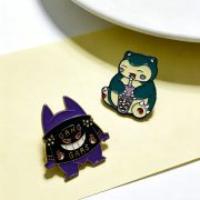 Creative Custom Metal Medal Badge Cartoon Personality Pin Brooch Design Ghost Kirby Animal Crossing Themed Lapel Pins - Image 3