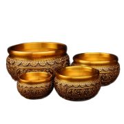 Bronze Good Luck Wealth Attraction Bowl Decorative Item For Living Room Shop Opening Custom Metal Medal Badge Gift - Image 5