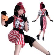Adult Circus Clown Costume Halloween Cosplay Role-playing Magic Stage Performance Costume for Adults - Image 2