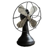 ZAKKA Customizable Decorative Resin Ornament Home Decoration Fan Craft Weathered And Dirtied Process - Image 5