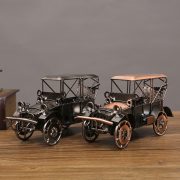 Retro Car Model Decorative Display Piece Industrial Style Living Room TV Cabinet Bar Shelf Custom Metal Medal Badge Craft - Image 2
