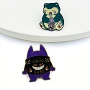 Creative Custom Metal Medal Badge Cartoon Personality Pin Brooch Design Ghost Kirby Animal Crossing Themed Lapel Pins - Image 4