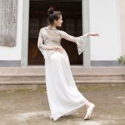 Classical Dance Practice Outfit Women's Dancewear Ethereal Gown Chinese National Dance Performance Top Costume - Image 5