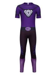 Adult Stage Performance Costume White Goodman Purple Snake Team Set for Halloween Party Cross-Border Delivery - Image 5