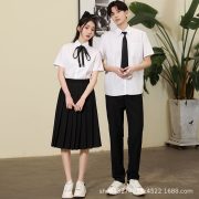 High School Student Chorus Poem Recitation Performance Costume School Style Adult Stage Performance Outfit Skirt Set - Image 2