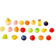 New Mini Customizable Decorative Resin Ornaments Apples Bananas Realistic Fruits Supermarket Dollhouse DIY Food Toys - Image 5