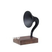 French Retro Record Player Sample Room TV Cabinet Restaurant Decorative Resin Ornament Customizable Soft Home Decoration - Image 6