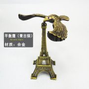 Creative Anti-Gravity Balance Eagle Eiffel Tower Model Metal Office Desk Decorations Miniature Metal Crafts Custom Medals Badges - Image 5