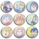 Custom Metal Medal Badge Idol Dream Festival Q Version Shinkai Satoru Ma Wind Aoi Bariyuu Engraved Metal Chest Badge