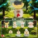 森之物正版小豆丁猫猫PAI水晶盲盒办公室解压桌面摆件装饰品礼品