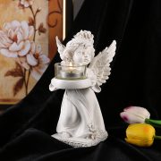 European Style Angel Candelabra Resin Decorative Ornaments Customizable Home Desktop Decoration Romantic Dinner Atmosphere Props - Image 4