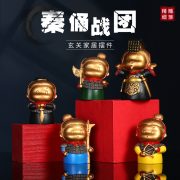 创意秦俑战团系列玄关桌面家居摆件店铺前台摆饰教师节礼物仿古