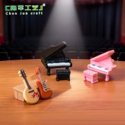 微景观创意钢琴吉他仿真乐器 娃娃屋diy装饰品配件迷你桌面小摆件 - Image 3