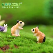 zakka杂货微景观diy配件可爱仓鼠小动物树脂小摆件背景道具盆景 - Image 2