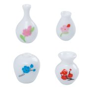 Creative Miniature Flower Decorative Ornament Narrow Mouth Bottle Dollhouse DIY Accessories Desktop Miniature Scene Decor - Image 5