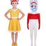 Toy Story Halloween Cosplay Costume Girls Dress Gabby Doll Limited Edition Adult Stage Performance Costume Stage Performance