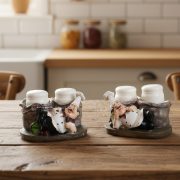 American Country Retro Creative Chef Spice Jar Customizable Decorative Ornament for Restaurant Bar Cafe Fashion Home Decoration - Image 2