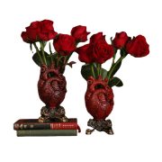 Customizable Decorative Ornament Heart-Shaped Vase American Style Home Desktop Decoration Resin Craft Octopus Design - Image 6